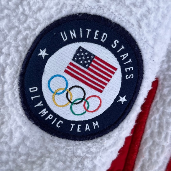 Polo Ralph Lauren x Team USA Team USA 2022 Boy's Size 7 Pile Fleece Pullover - Picture 5 of 14